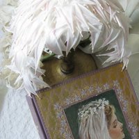 Vintage Hat Bridal Ballerina Fascinator Band Headpiece Wedding Style Audrey Hepburn Mid Century Retro Tea Party WhenRosesBloom