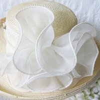 Natural Straw Hat Classic Panama Tailored Elegance Retro 80s Wedding Tea Cosplay Artsy Style for Garden Wedding Tea Party WhenRosesBloom