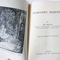 Book Dorothy Dainty Vintage Juvenile Child Fiction Retro Library Decorative Graphic Art Cover  WhenRosesBloom