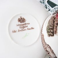 Teacup Kenilworth Castle Johnson Bros English  Downton Elegant Steampunk Gentlemen's Tea Retro Booklover's Tea Walter Scott WhenRosesBloom