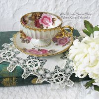 Vintage Teacup Pink Floral Footed Gold Japan Fancrest Elegant Mid Century Tea Gift Victoria Downton Tea Cottage Shabby Chic WhenRosesBloom