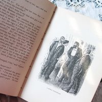 Vintage Book Trilby Du Maurier 1st Edition Pretty Decorative Book Classic Book Gift  Library Decor Art Nouveau Edwardian  WhenRosesBloom