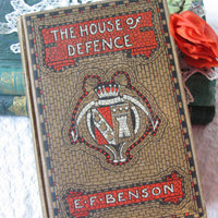 Vintage Book House of Defence  1st Edition 1906 Pretty Decorative Book Classic Book Gift  Library Decor Art Nouveau Edwardian WhenRosesBloom