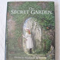 Book The Secret Garden Frances H Burnett Vintage Retro Library Decorative Graphic Art  Juvenile Child Fiction Fantasy 1st Ed. WhenRosesBloom