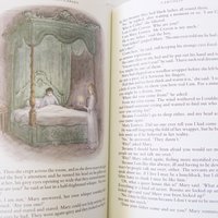 Book The Secret Garden Frances H Burnett Vintage Retro Library Decorative Graphic Art  Juvenile Child Fiction Fantasy 1st Ed. WhenRosesBloom
