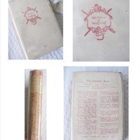 Vicar of Wakefield Vintage Red Gold Book Circa 1927 Decorative Pretty Library Decor Gift Victorian Regency  Literature WhenRosesBloom