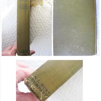 Vintage Green Book The Brass  Bowl Edwardian Romantic Comedy Decorative Cover Artwork Library Decor Gift 1st edition WhenRosesBloom