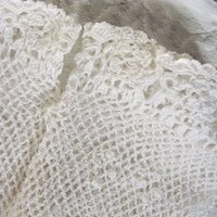 Vintage Gloves White Crochet Fishnet Elegant Tea Party Vintage Retro Wedding Bridesmaid 1st Communion Victoria Downton WhenRosesBloom