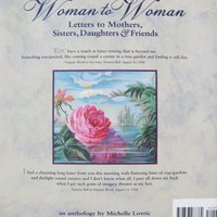 Vintage Book Woman to Woman Letters between mothers, daughters, sisters & friends gift book 1st Ed  Decorative Library Decor WhenRosesBloom