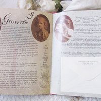 Vintage Book Woman to Woman Letters between mothers, daughters, sisters & friends gift book 1st Ed  Decorative Library Decor WhenRosesBloom