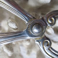 Silver Gorham Heritage Tongs Server for Salad Pastry Vintage Elegant Party Afternoon Tea Gift  Downton Austen Cottage Shabby WhenRosesBloom