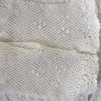 Vintage Gloves White Crochet Fishnet Elegant Tea Party Vintage Retro Wedding Bridesmaid 1st Communion Victoria Downton WhenRosesBloom
