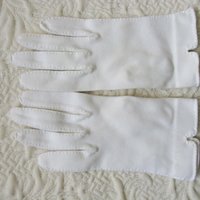 White Gloves Girl Child Size 6 Vintage Classic Tea Party 1st Communion Flower Girl Wedding  Retro Style Free Ship US WhenRosesBloom
