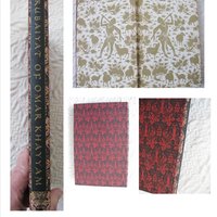 Rubaiyat Rubaiyyat Omar Khayyam Vintage Book Classic Poetry  Romance Love poem Literature Gift Decorative Library Decor   WhenRosesBloom