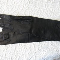 Black Leather Gloves Size 6.5 NOS Matinee Vintage Downton Steampunk Downton  Miss Fisher 50's -60's Cosplay Style  WhenRosesBloom
