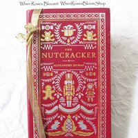 Book The Nutcracker Alexandre Dumas Translated History Vintage Retro Library Decorative Graphic Art Juvenile Child Fiction WhenRosesBloom