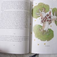 Book The Little Prince Vintage Retro Library Decorative Graphic Art  Juvenile Child Fiction Fantasy 60th Anniversary Edition WhenRosesBloom