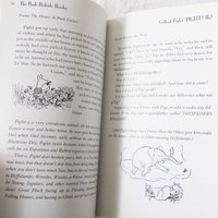 Book The Pooh Bedside Reader Winnie the Pooh 70th Anniv Vintage Retro Library Decorative Graphic Art Juvenile Child Fiction WhenRosesBloom