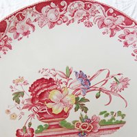 Vintage Royal Doulton Pomeroy Large Platter Round English Bone China Tea Party Wedding Birthday Classic Elegant Tea Gift  WhenRosesBloom