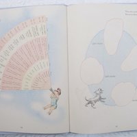 Baby Boy Book Vintage Record Events Retro Nursery Decorative Graphic Art  Juvenile Child  WhenRosesBloom