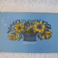 Vintage Pillowcases Mr & Mrs Blue Embroidery Trousseau Pair Boxed 1960s  NOS Grannycore  Shabby Chic Farmhouse Cottage Style  WhenRosesBloom
