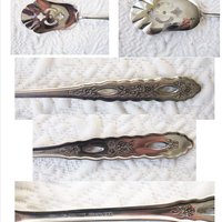 Vintage Stainless Pastry Server Spreader Oneida Proposal Morning Blossom Party Entertain Tea Birthday Wedding Shower Gift  WhenRosesBloom