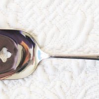 Vintage Stainless Pastry Server Spreader Oneida Proposal Morning Blossom Party Entertain Tea Birthday Wedding Shower Gift  WhenRosesBloom