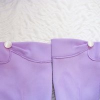Purple Violet Gloves tailored Fabric Stetson Vintage Wedding Tea Party Mid Century Bridal Retro cosplay Gift for her When Roses Bloom