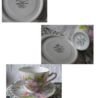 Vintage Tea Cup Pink Roses Japan  Mid Century Retro TeaTime Gift Hand Painted Classic Tea  Downton Abbey Shabby Chic WhenRosesBloom