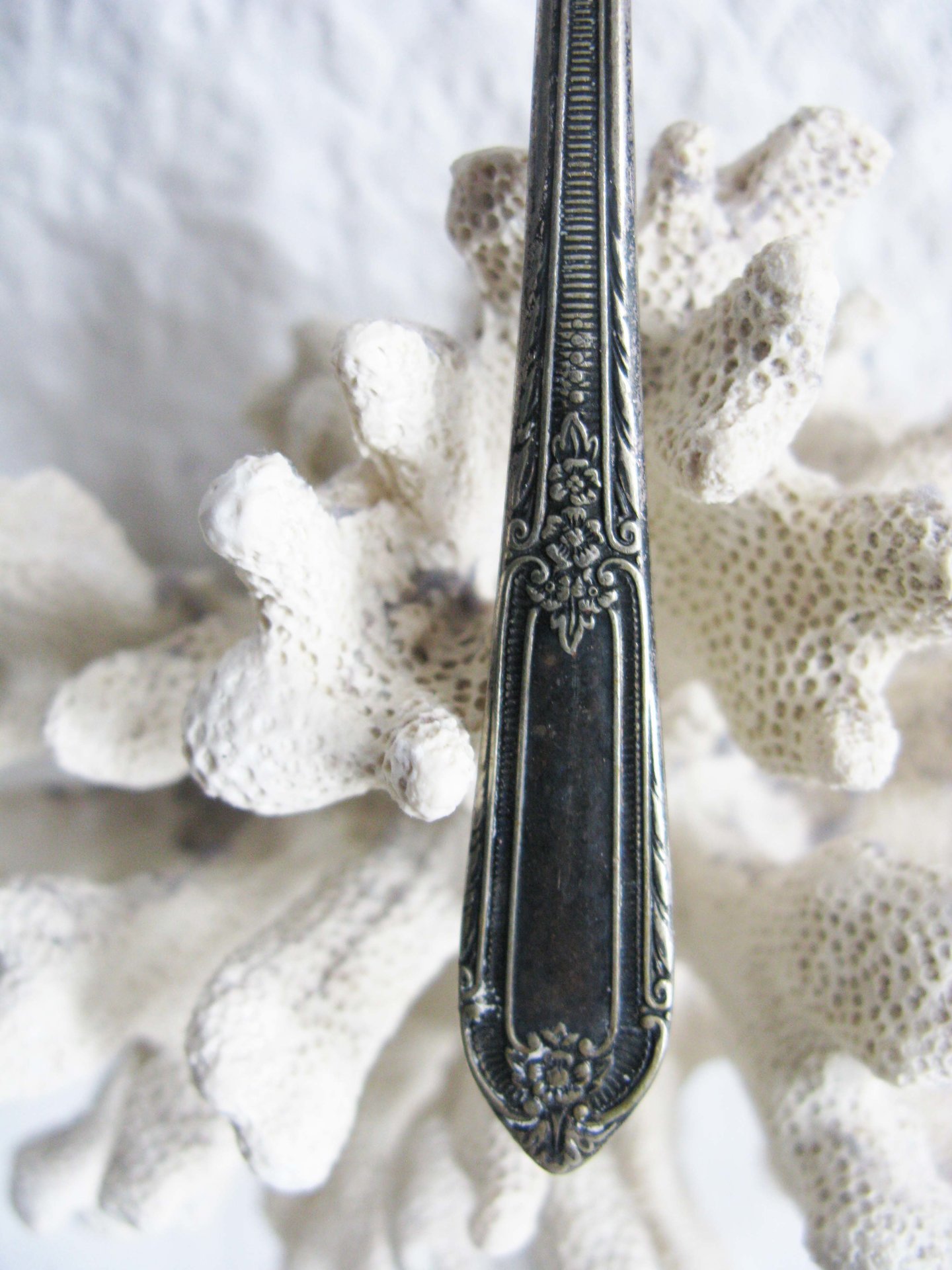 Single Silver Teaspoon Cotillion Pattern 1937 Rogers Silver International Silver When Roses Bloom