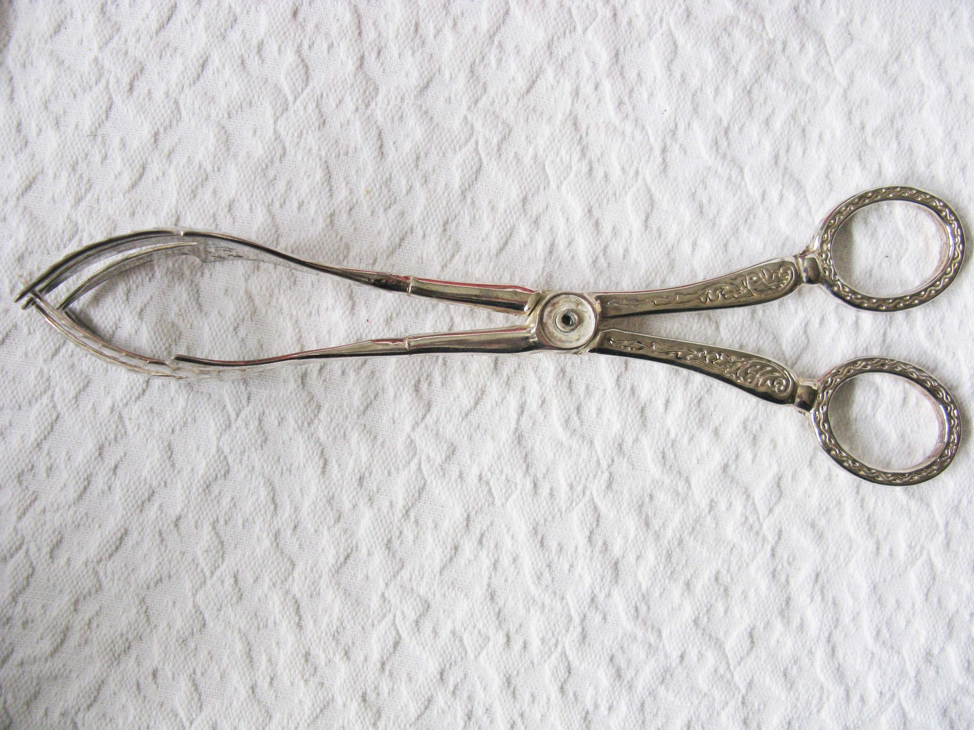 Silver Server Pastry Sandwich Tongs Vintage Elegant Party Afternoon Tea  Silver Server Downton Austen Cottage Shabby Chic Tea Gift WhenRosesBloom