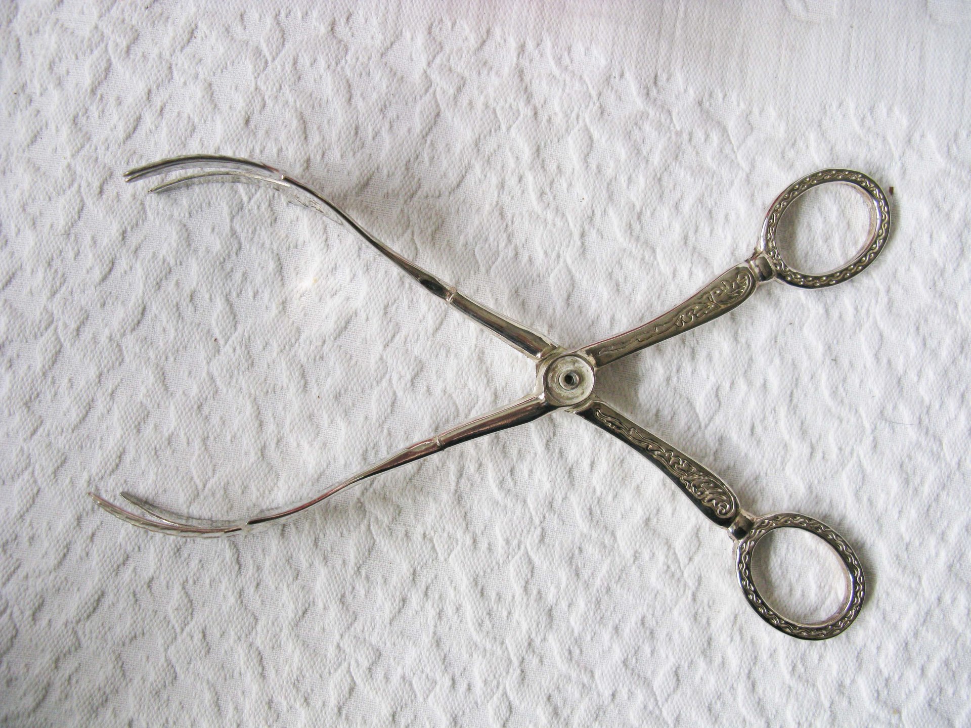 Silver Server Pastry Sandwich Tongs Vintage Elegant Party Afternoon Tea  Silver Server Downton Austen Cottage Shabby Chic Tea Gift WhenRosesBloom
