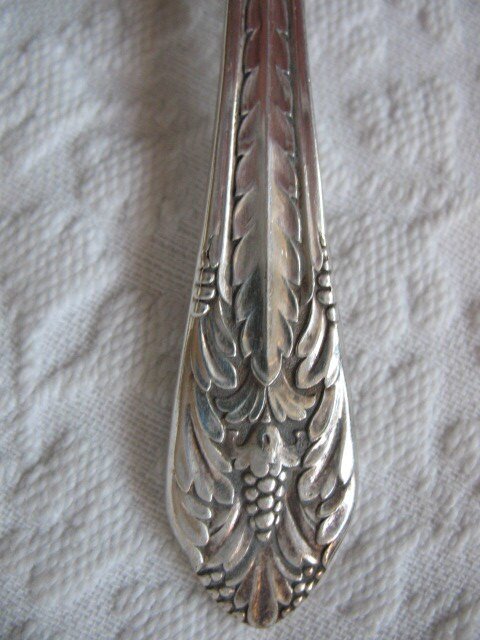 Silver Spoon Sugar or Jam spoon Vintage Tea Time Art Deco Classic Tea Gift Victoria Downton Shabby Chic Cottage  Decor WhenRosesBloom