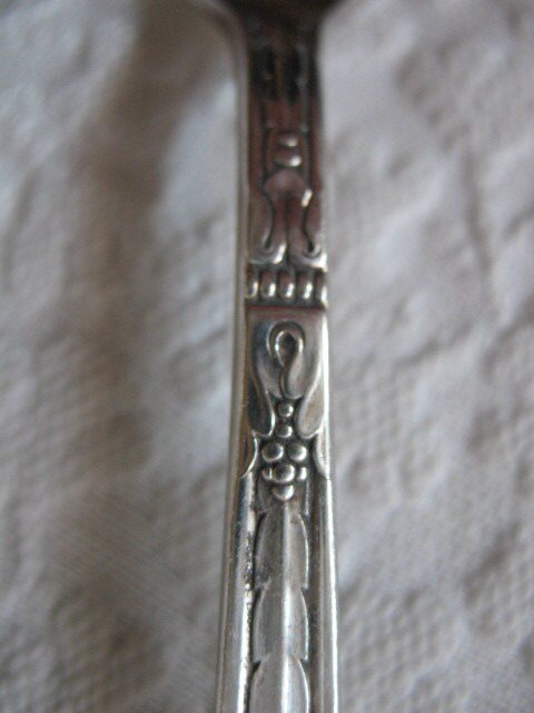 Silver Spoon Sugar or Jam spoon Vintage Tea Time Art Deco Classic Tea Gift Victoria Downton Shabby Chic Cottage  Decor WhenRosesBloom
