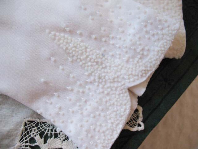 White Gloves Short Beaded Elegant Vintage Tea Party Dance Wedding Bride 1st Communion Flower Girl Bridesmaid FREE SHIP US WhenRosesBloom