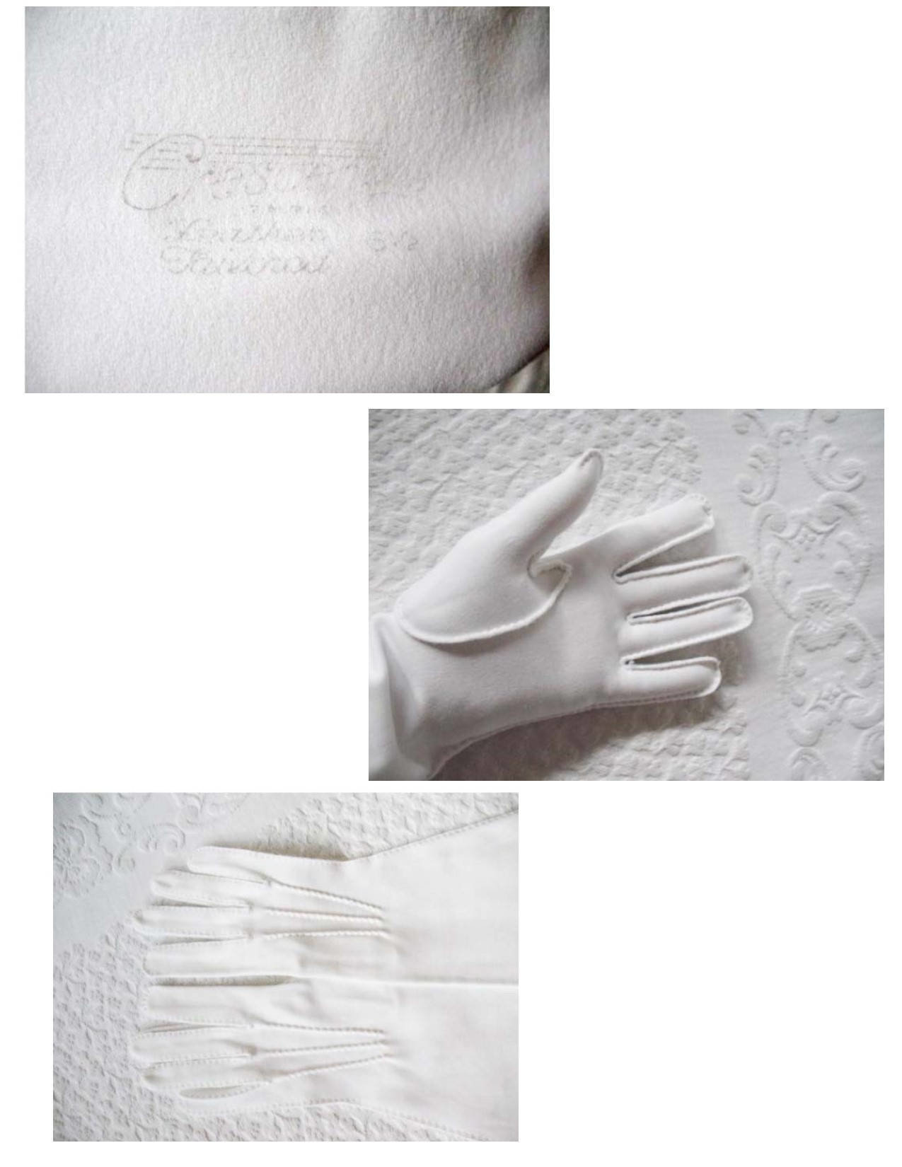 White Gloves  Opera Matinee Vintage Tea Party Dance Wedding Retro Mid Century Downton Titanic Jane Austen FREE SHIPPING US When Roses Bloom