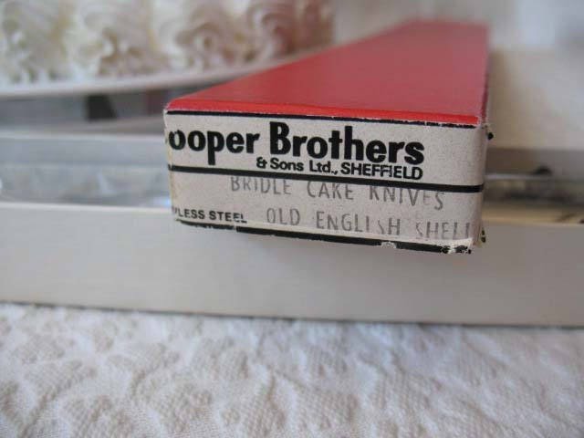 Vintage Silver Cake Knife English Sheffield Bride Wedding Bridal Gift  NOS new old stock classic Shell Elegant Tea Victoria WhenRosesBloom