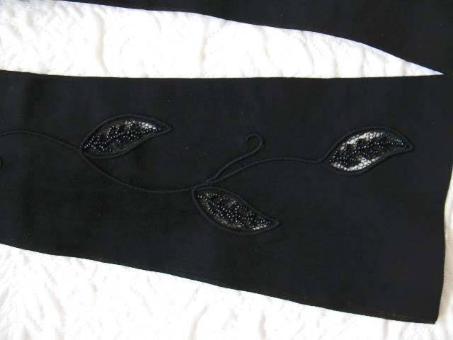 Vintage Gloves Black French Leather Matinee Elegant Mid Century Style Lady Mary Steampunk Goth Cosplay  Free Ship USA   WhenRosesBloom