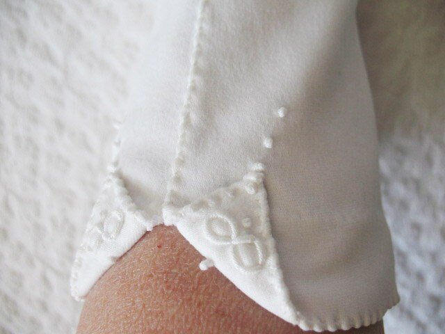 White Gloves Vintage Retro Mid Century Wedding Bride Bridesmaid Classic Matinee Downton Austen Cosplay NOS Free ship US WhenRosesBloom