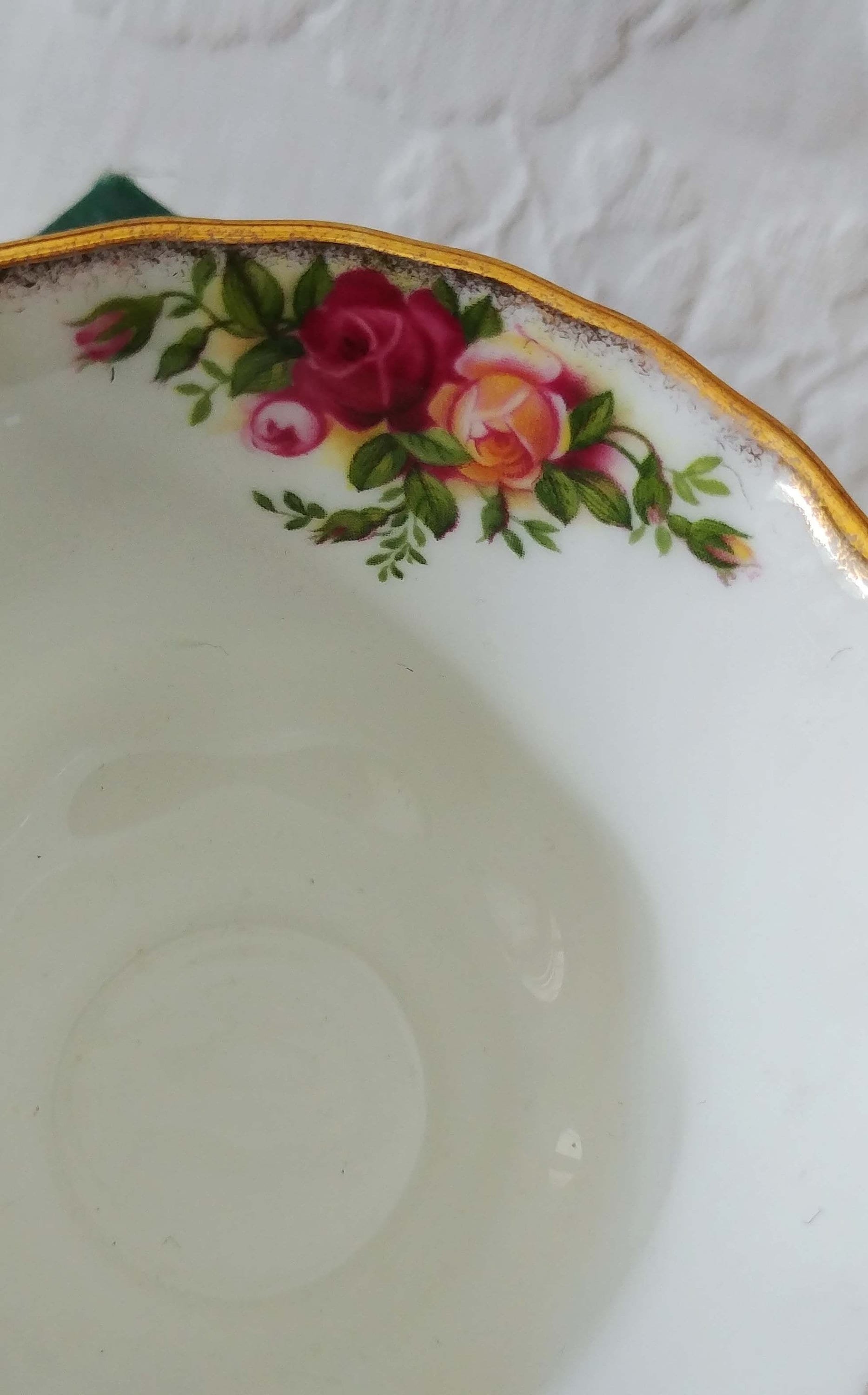 Tea Cup Old Country Roses Mommy & Me set Royal Albert English Bone China Rare Vintage Retro TeaTime Gift  Mid Century WhenRosesBloom