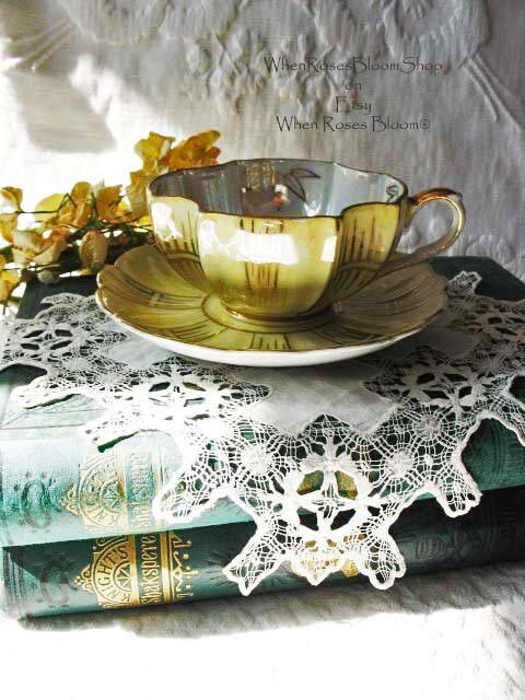 Vintage Yellow Fancy Tea Cup Royal Sealy Japan Mid Century Retro Tea Gift Downton Abbey Elegant Tea Cottage Shabby Chic When Roses Bloom