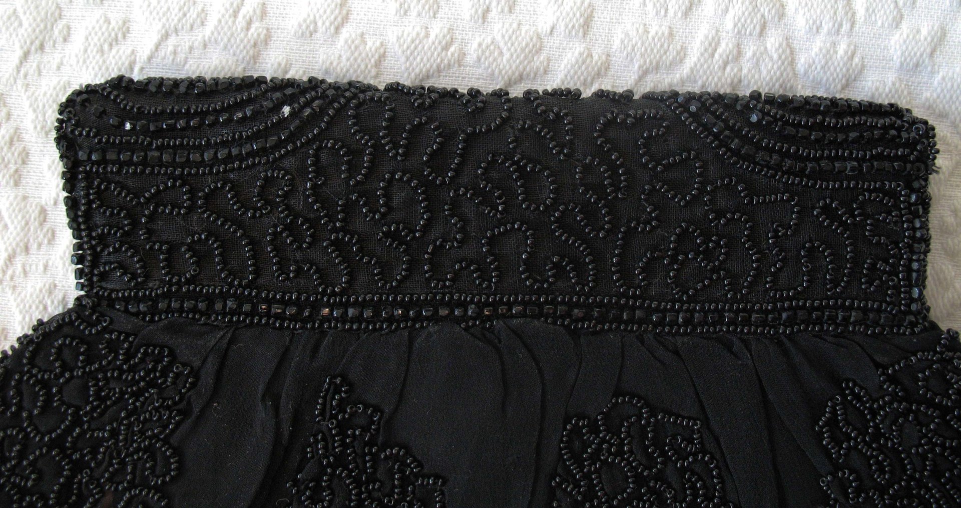 Vintage Black Beaded Purse Evening Bag Mid Century Retro Classic Glamour Dance Cocktail Party Steampunk Mid Century Cosplay WhenRosesBloom