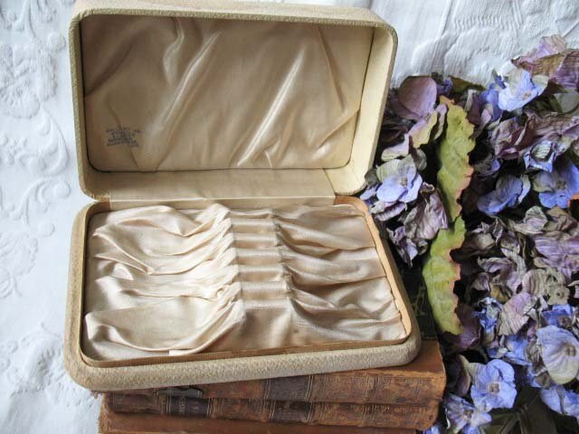 Silver Tea Spoons Sheraton Pattern Set 6 Circa 1910 Vintage Tea Dessert Presentation Box Gift  Antique Victorian WhenRosesBloom