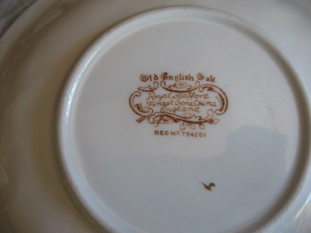 Tea Cup Vintage Royal Stafford English Bone China Old English Oak Retro Tea Gift Elegant Mid Century Shabby Chic WhenRosesBloom Classic Tea
