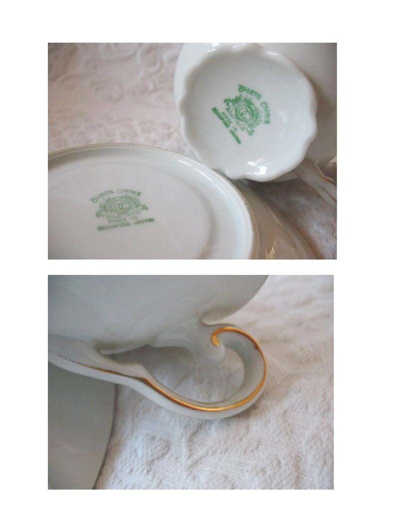 Vintage Footed Tea Cup Occupied Japan  Strawberries Mid Century TeaTime Gift  Victoria Downton Farmhouse Cottage Shabby Chic WhenRosesBloom