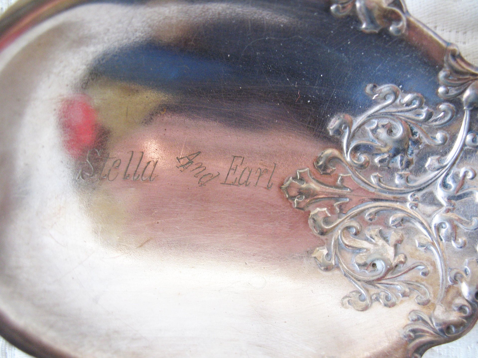 Vintage Silver Berry Salad Spoon Tea Gift Berkshire 1897 Rogers Victoria Downton Shabby Chic Cottage Decor Free Ship in US WhenRosesBloom