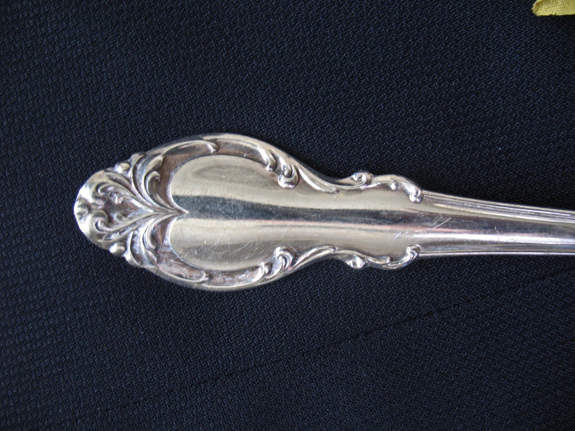 Vintage Silver Spoon Dessert Salad Berry Silver Fashion 1957 Holmes & Edwards Tea Gift  Shabby Cottage Decor WhenRosesBloom