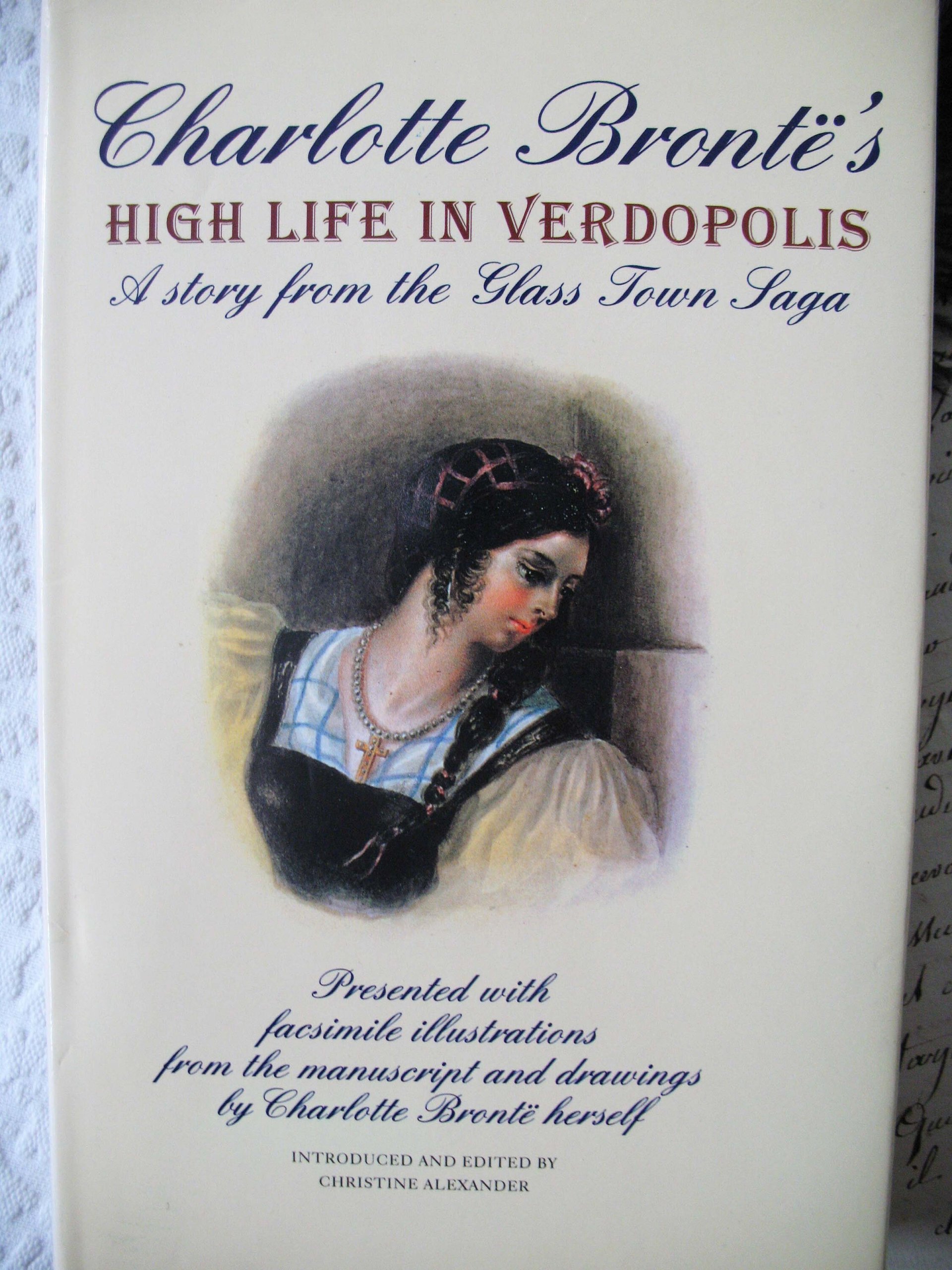 Charlotte Bronte Book High Life in Verdopolis Classic Romance Love Story Gift for her Rare Decorative Vintage Library Decor   WhenRosesBloom