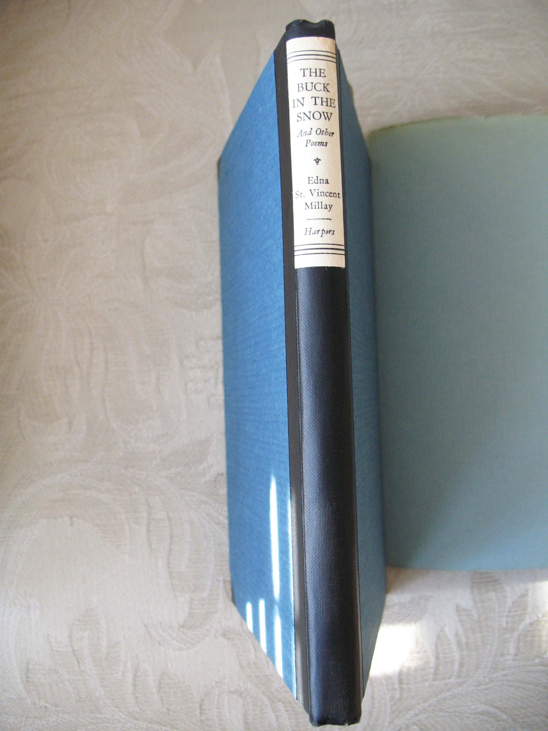 Vintage Book Edna St Vincent Millay The Buck in the Snow 1928  1st Ed Rare Poetry Literature Gift Decorative Library Decor  WhenRosesBloom