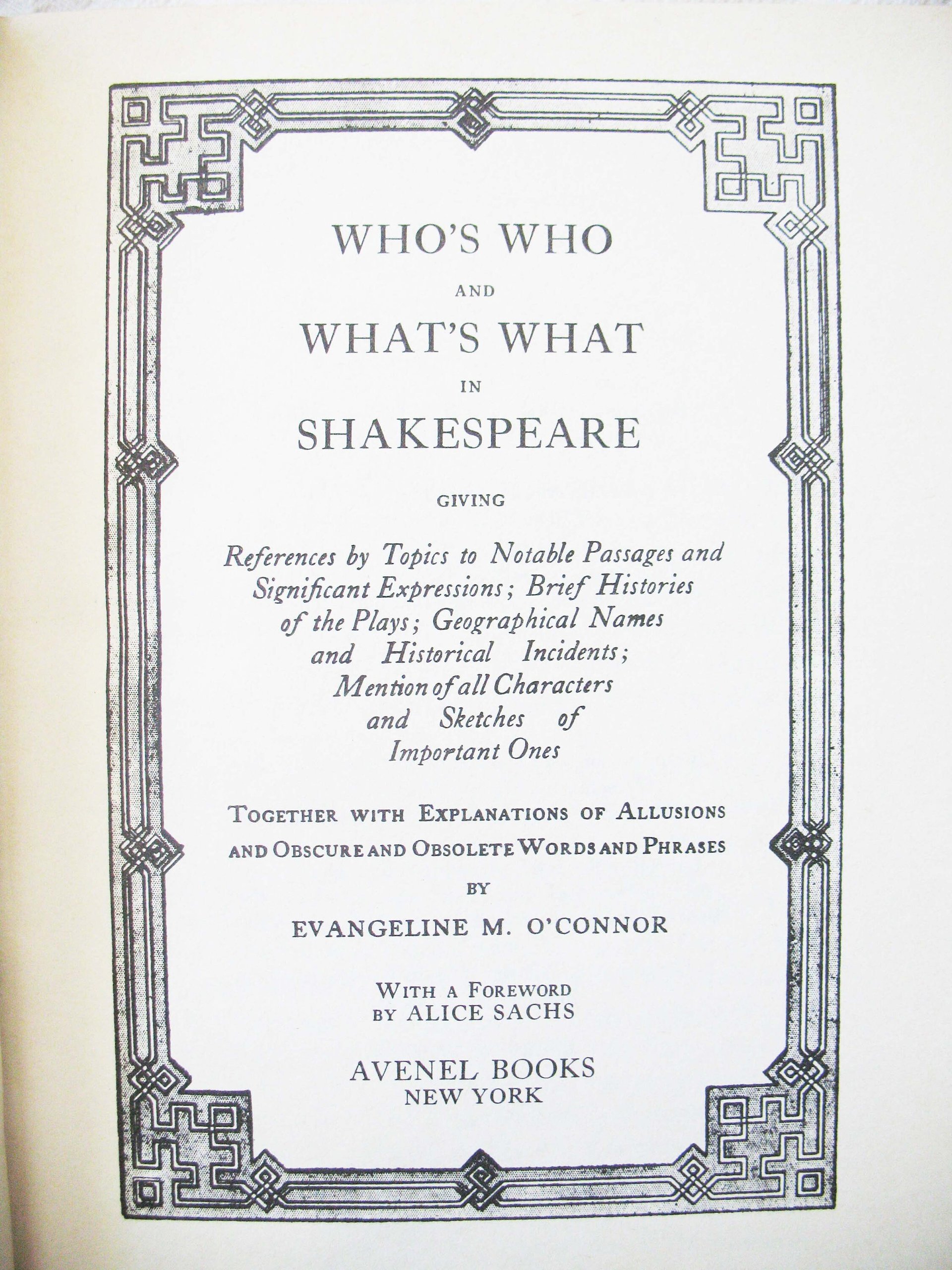 William Shakespeare Book Vintage Classic Who What in depth helps insights dictionary All about Shakespeare Gift Book WhenRosesBloom